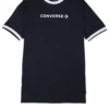 Wordmark T-Shirt-Kleid „Schwarz“