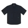 Wordmark Utility Shirt asiatische Größen „Schwarz“