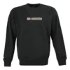 Workmark Fleece Crew mit Stickerei, asiatische Größen, „Schwarz“